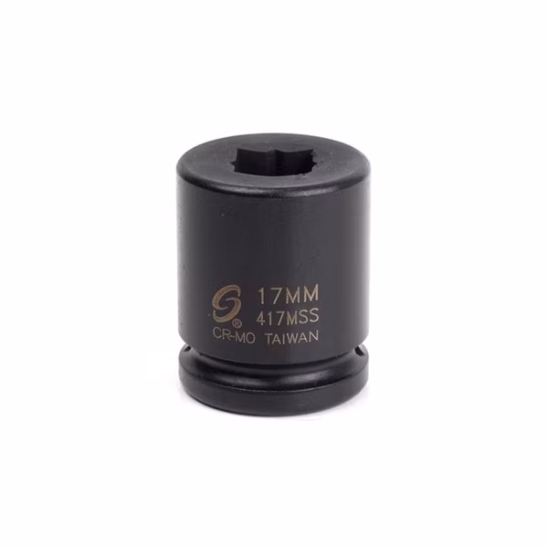 Â® Tools 3/4 in. Drive 17 mm Double Square Impact Socket, Sunex, Mfr#: 417MSS